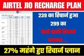 Jio Airtel New Plans: जियो और एयरटेल ने 27% तक महंगे कर दिए रिचार्ज प्लान, सस्ता रिचार्ज का आखिरी मौका, यहाँ देखें नयें रिचार्ज प्लान