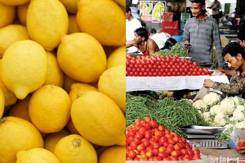 Tomato Lemon Price: सब्जियों के दाम अचानक हो गए दोगुने, टमाटर हुआ सो रुपए किलो नींबू पर पहुंचे ₹200 किलो